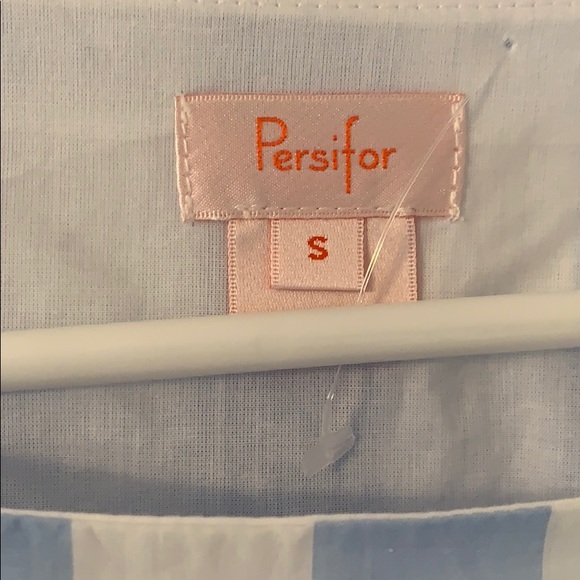 NWOT Persifor Poppy Gingham Dress - Picture 4 of 9